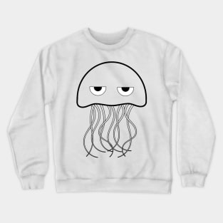 Salty Bored Squid Crewneck Sweatshirt